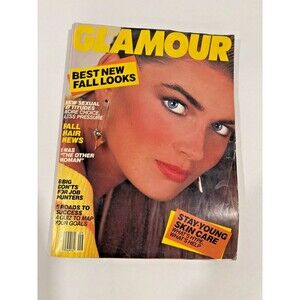 Vintage GLAMOUR MAGAZINE-SEPTEMBER 1985-PAULINA PORIZKOVA-BEST  NEW FALL LOOKS